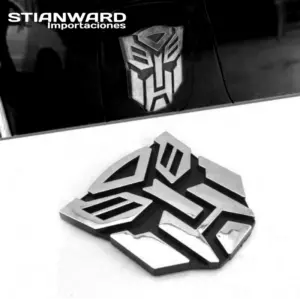 EMBLEMA DE TRANSFORMERS PARA CARRO Y MOTO - STIANWARD IMPORTACIONES