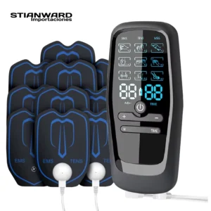 MASAJEADOR ELECTRICO MUSCULAR PORTABLE Y RECARGABLE - STIANWARD IMPORTACIONES